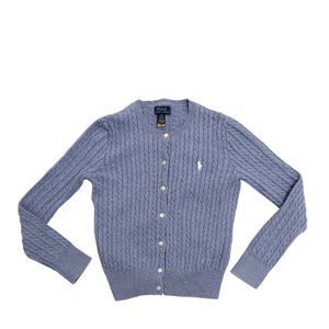 Cardigã Polo Ralph Lauren Infantil Tricô