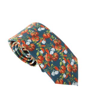 Gravata Dolce & Gabbana Seda Estampa Tomates