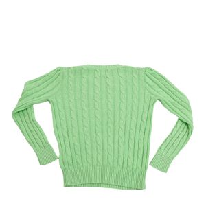 Tricô Polo Ralph Lauren Infantil Verde Claro