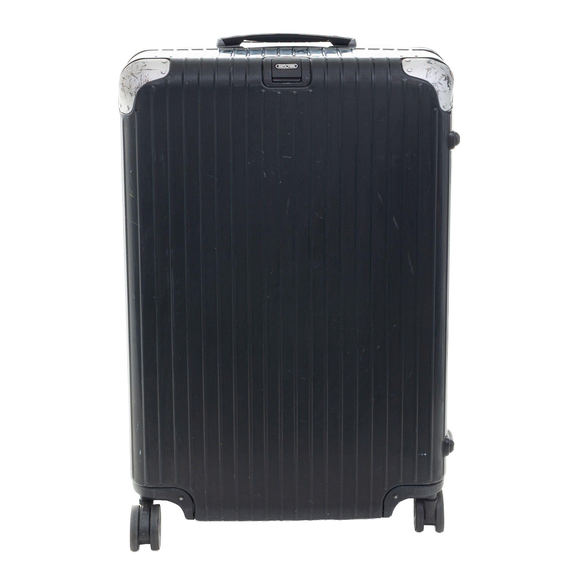 Mala Rimowa Hybrid Check In L Preta e Alumínio | Prettynew - Prettynew