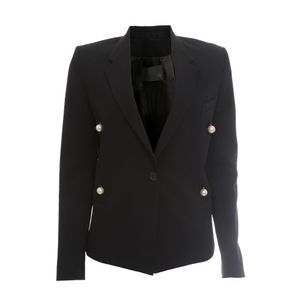 Blazer NK Preto com Esferas Peroladas