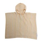 Poncho Infantil Listras Amarelo