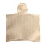 Poncho Infantil Listras Amarelo