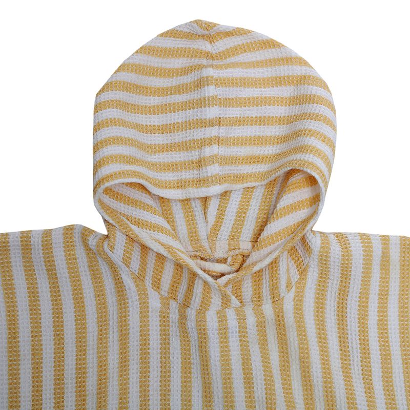 Poncho Infantil Listras Amarelo